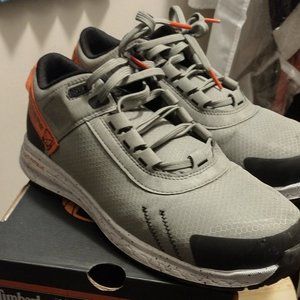 Men's Timberland Pros steel toe work shoes